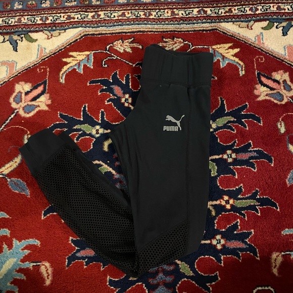 Puma Mesh Panel Legging - Picture 2 of 8